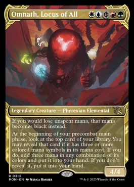 Omnath, Locus of All March of the Machine Zendikar Rising Frame